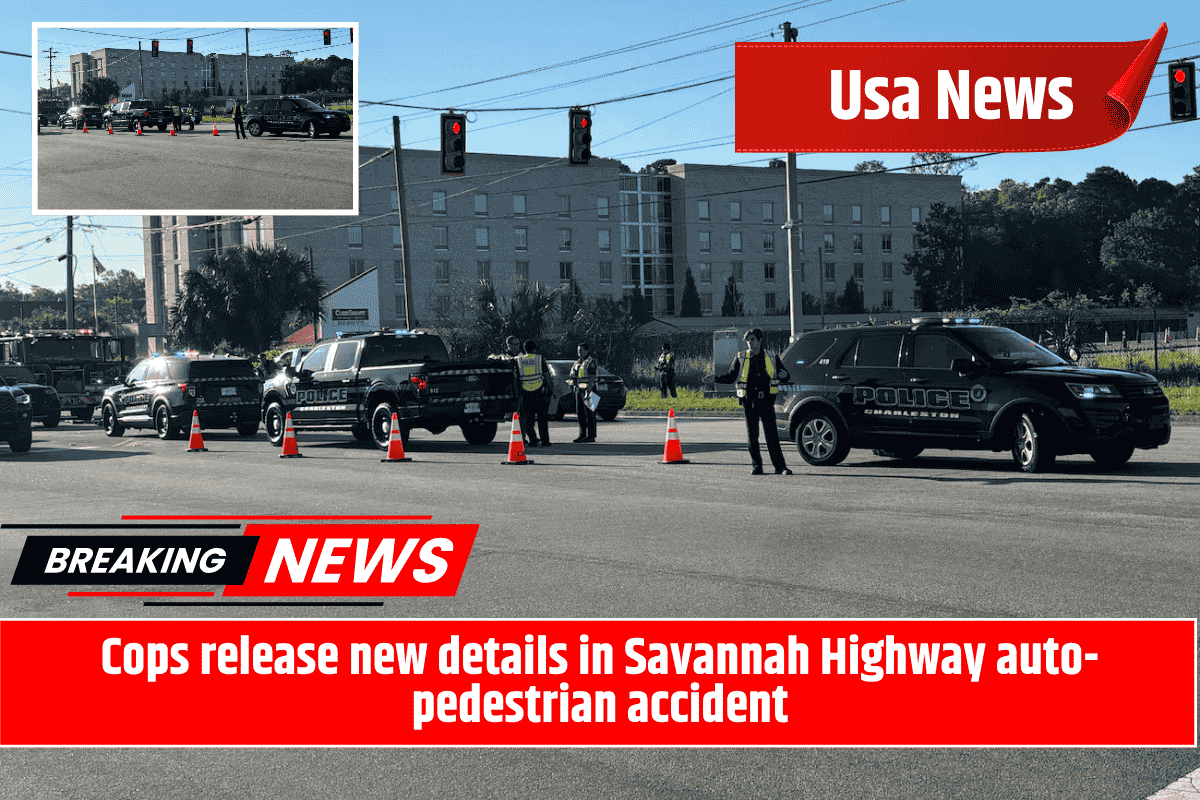 Cops release new details in Savannah Highway auto-pedestrian accident