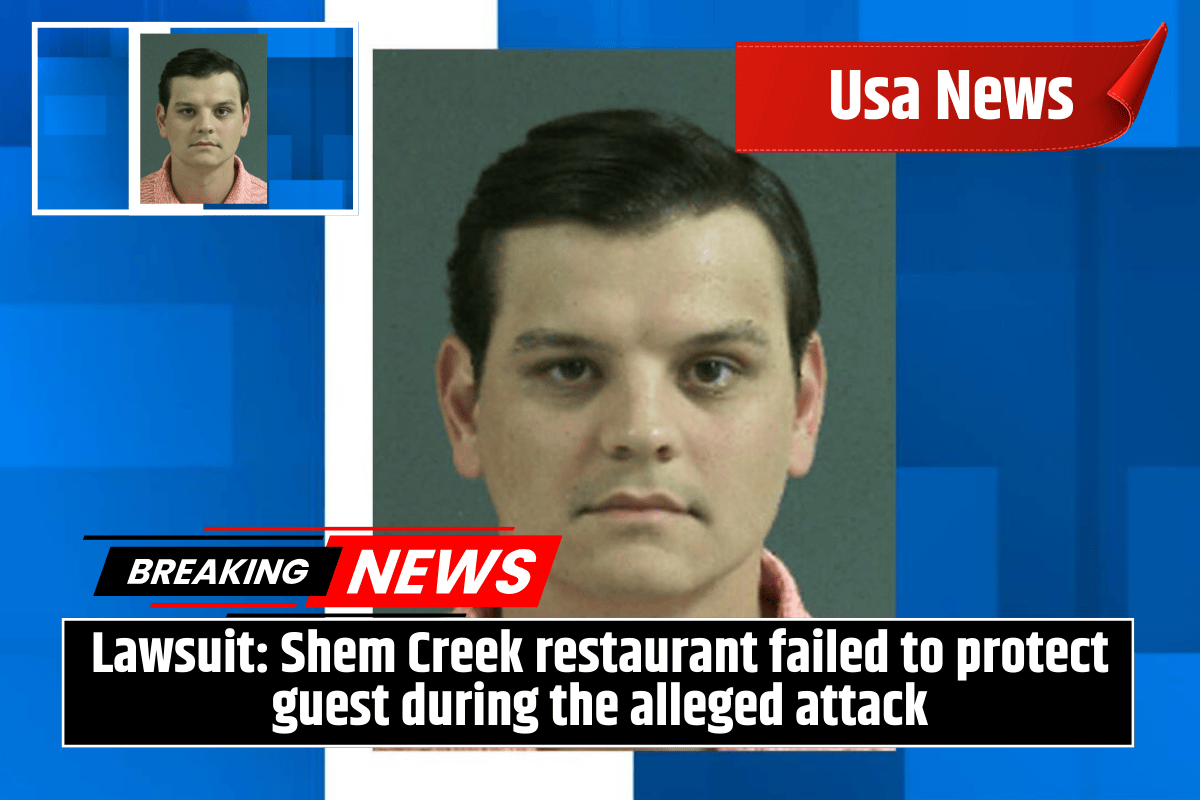Lawsuit: Shem Creek restaurant failed to protect guest during the alleged attack