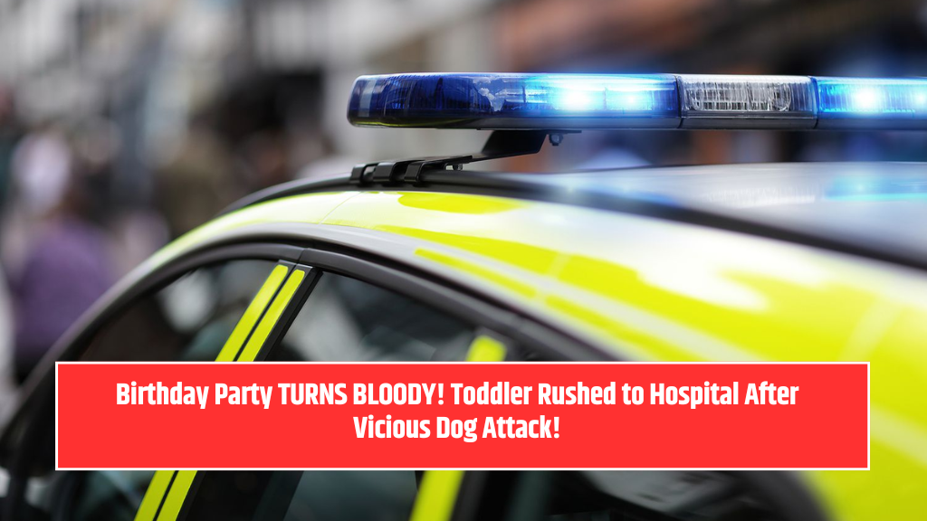 Birthday Party TURNS BLOODY! Toddler Rushed to Hospital After Vicious Dog Attack!