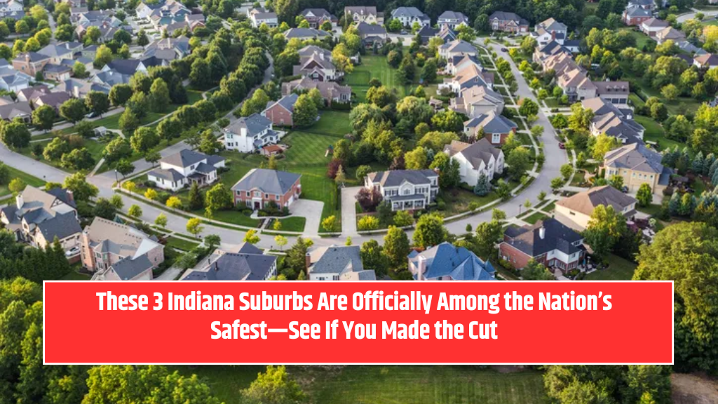 These 3 Indiana Suburbs Are Officially Among the Nation’s Safest—See If You Made the Cut