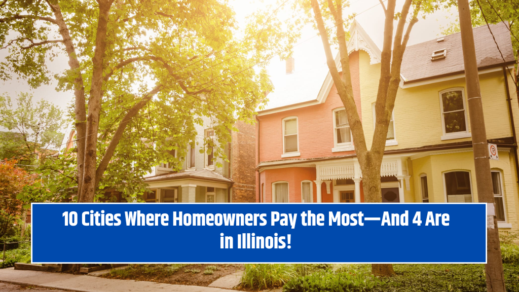 10 Cities Where Homeowners Pay the Most—And 4 Are in Illinois!
