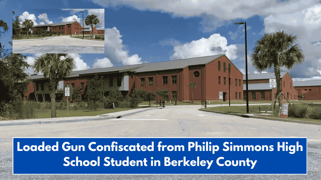 Loaded Gun Confiscated from Philip Simmons High School Student in Berkeley County