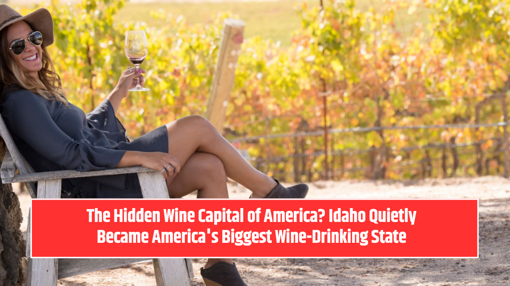 The Hidden Wine Capital of America? Idaho Quietly Became America's Biggest Wine-Drinking State