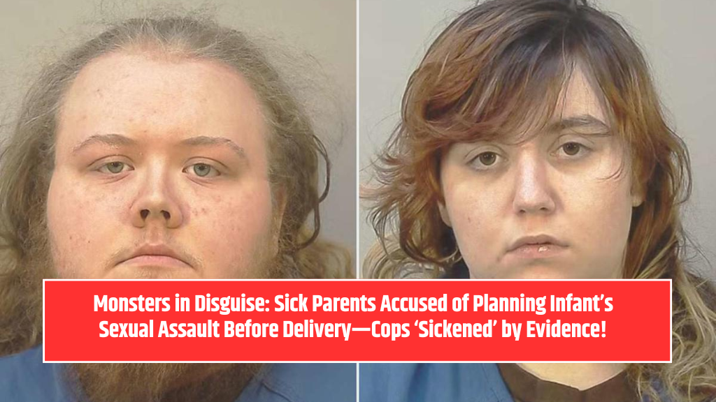 Monsters in Disguise: Sick Parents Accused of Planning Infant’s Sexual Assault Before Delivery—Cops ‘Sickened’ by Evidence!