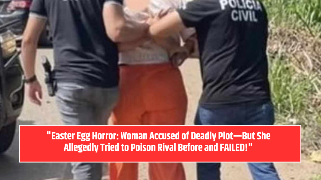 "Easter Egg Horror: Woman Accused of Deadly Plot—But She Allegedly Tried to Poison Rival Before and FAILED!"