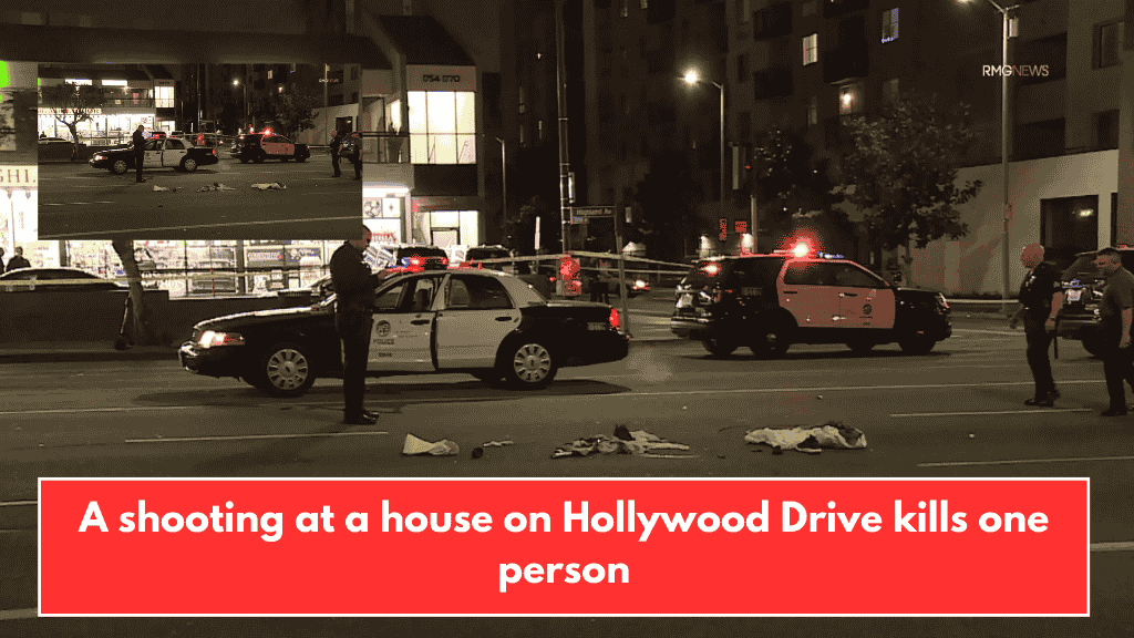 A shooting at a house on Hollywood Drive kills one person