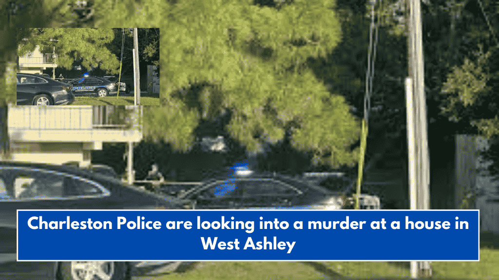 Charleston Police are looking into a murder at a house in West Ashley