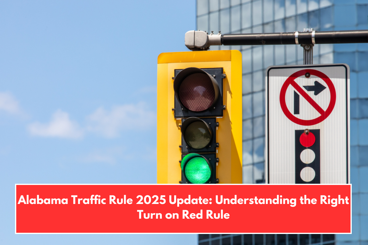 Alabama Traffic Rule 2025 Update: Understanding the Right Turn on Red Rule