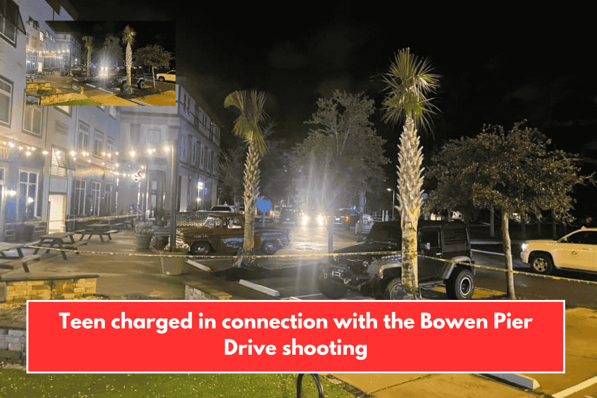 Teen charged in connection with the Bowen Pier Drive shooting