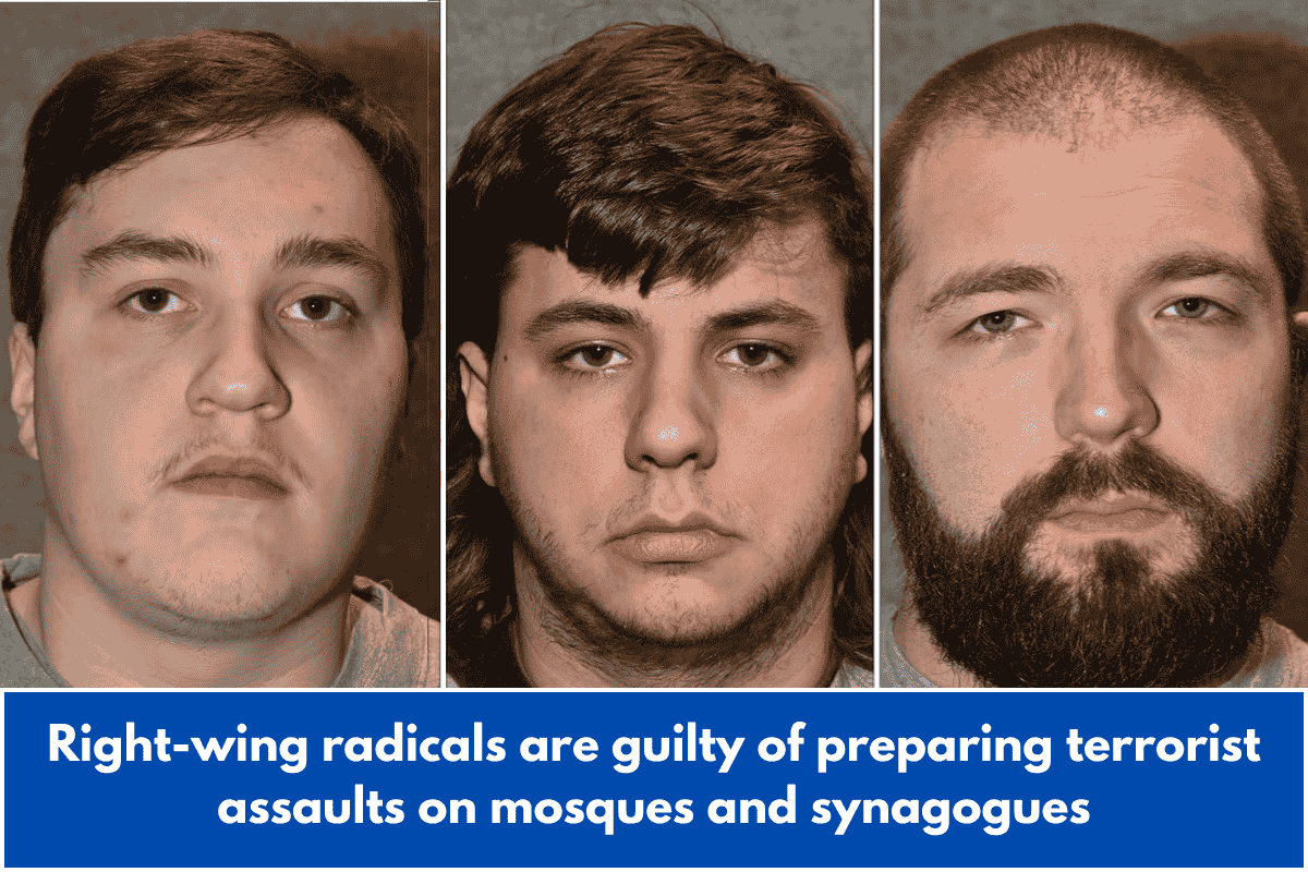 Right-wing radicals are guilty of preparing terrorist assaults on mosques and synagogues