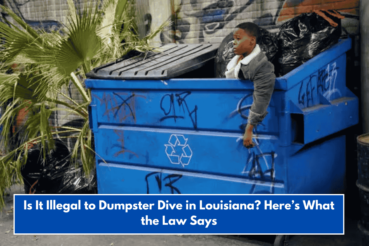 Is It Illegal to Dumpster Dive in Louisiana? Here’s What the Law Says