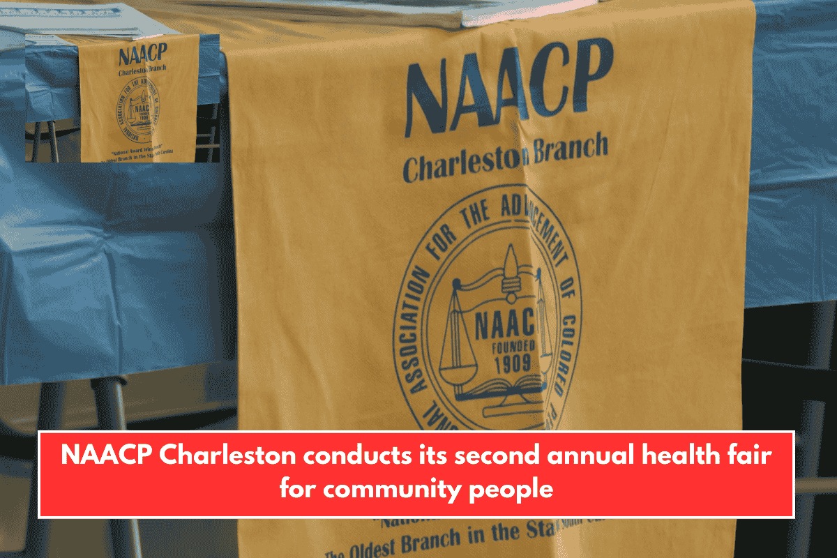 NAACP Charleston conducts its second annual health fair for community people