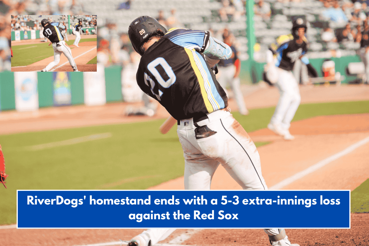 RiverDogs' homestand ends with a 5-3 extra-innings loss against the Red Sox