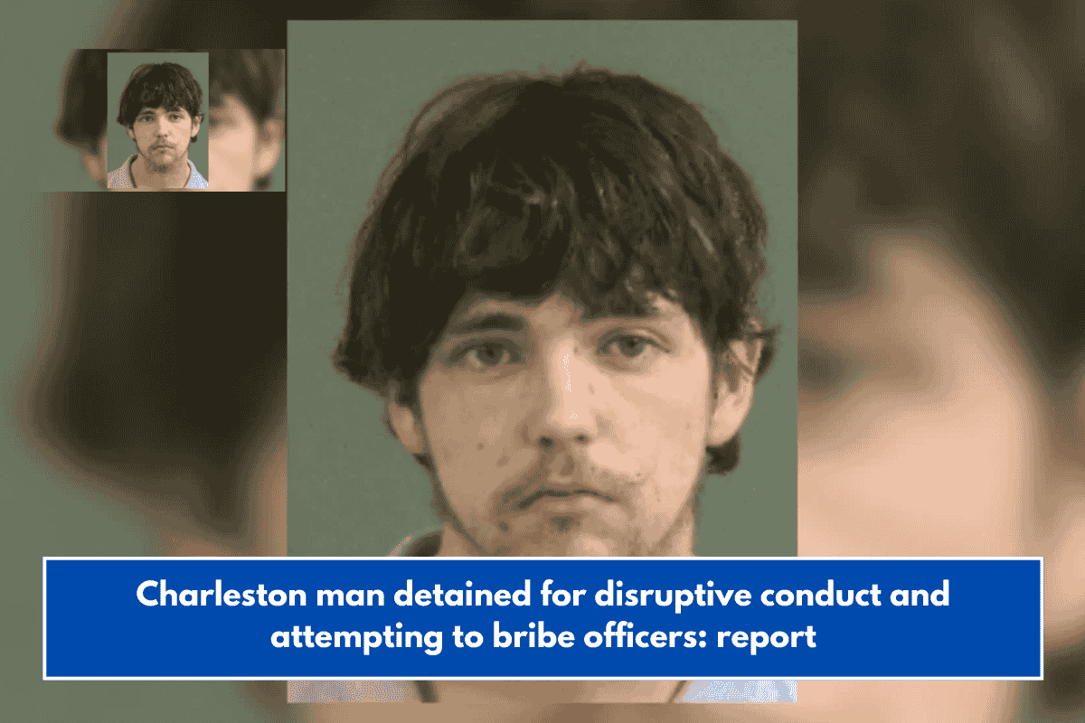Charleston man detained for disruptive conduct and attempting to bribe officers: report