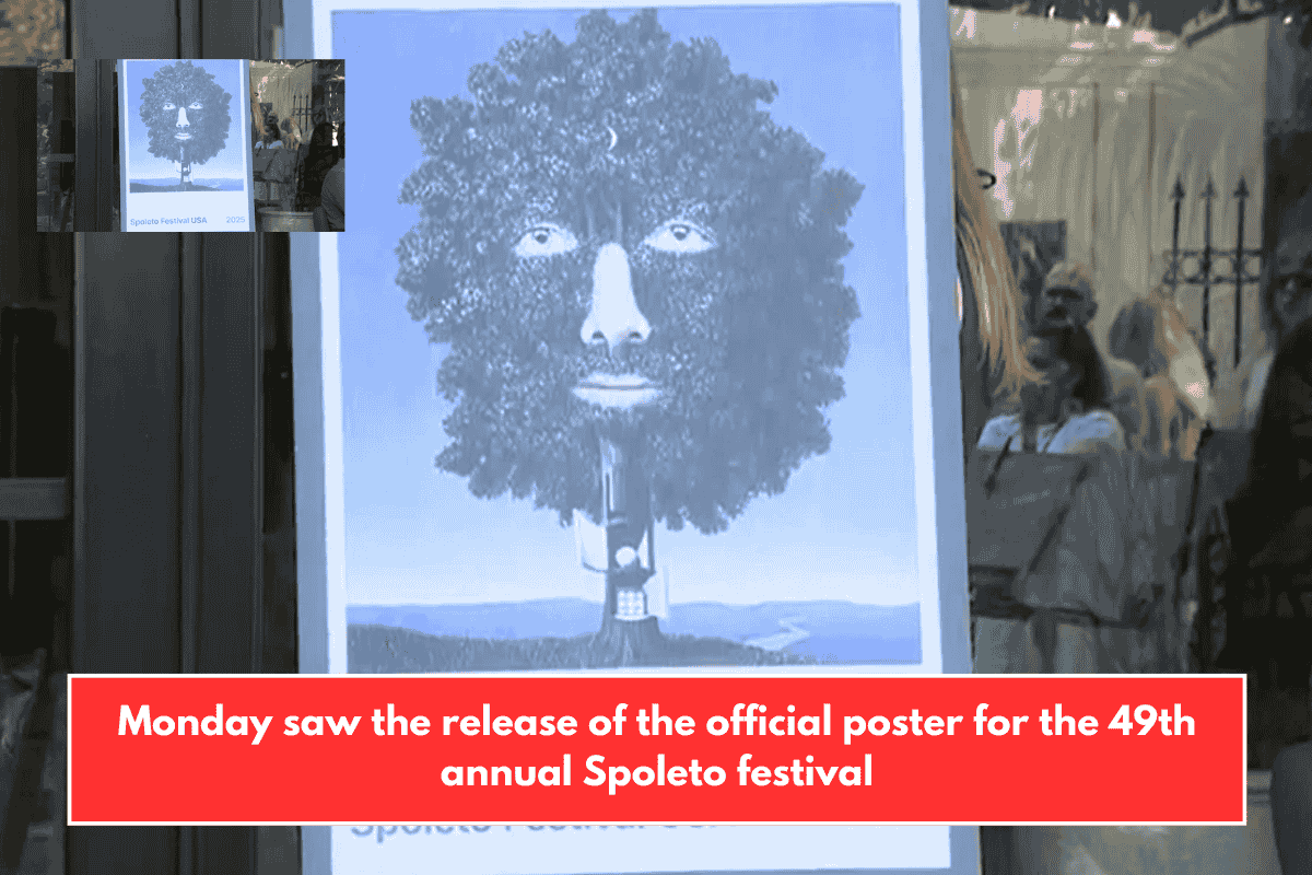 Monday saw the release of the official poster for the 49th annual Spoleto festival