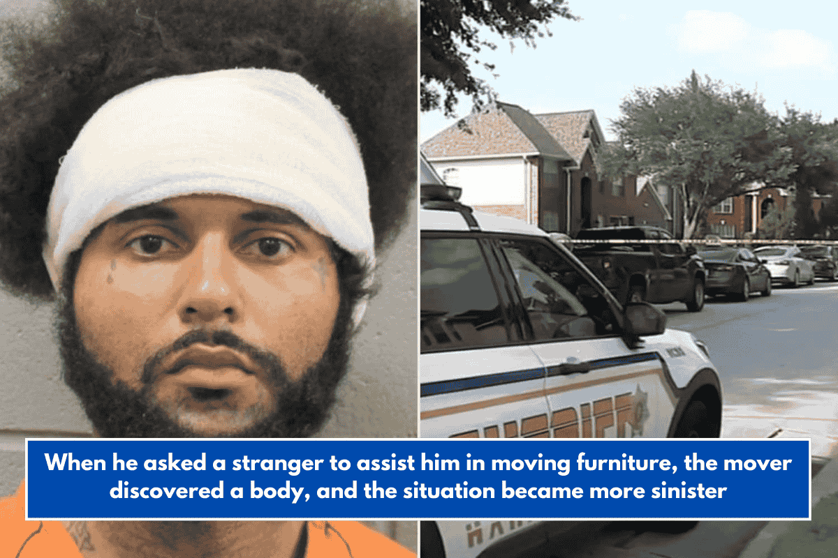 When he asked a stranger to assist him in moving furniture, the mover discovered a body, and the situation became more sinister