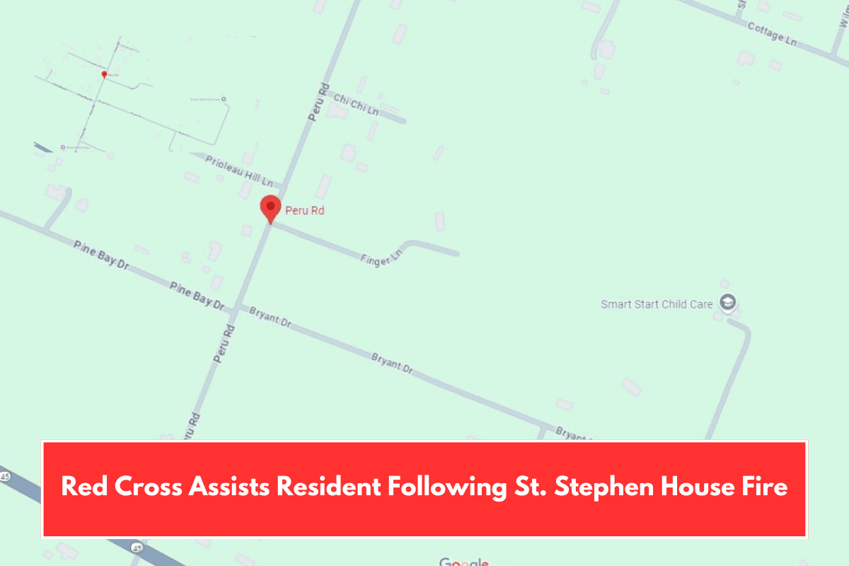 Red Cross Assists Resident Following St. Stephen House Fire