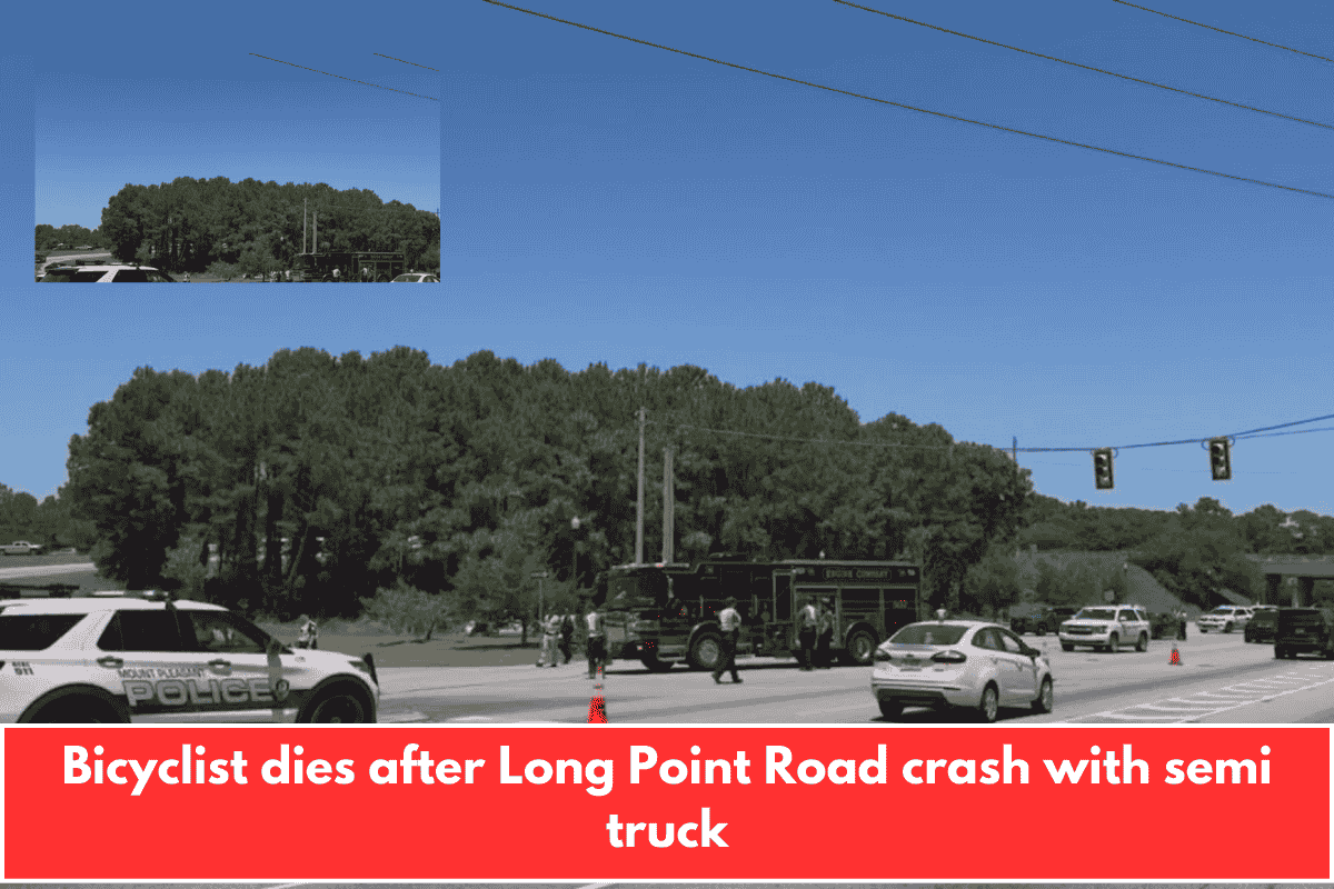 Bicyclist dies after Long Point Road crash with semi truck