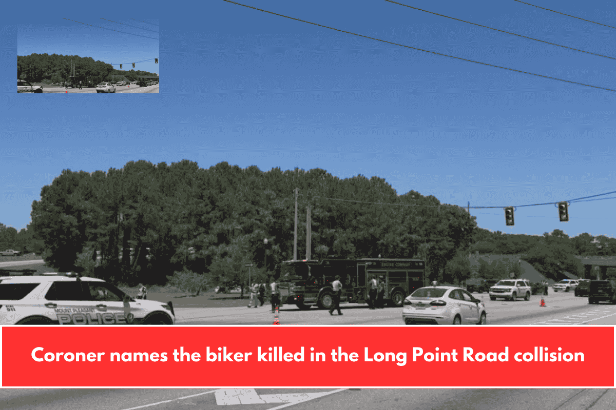 Coroner names the biker killed in the Long Point Road collision