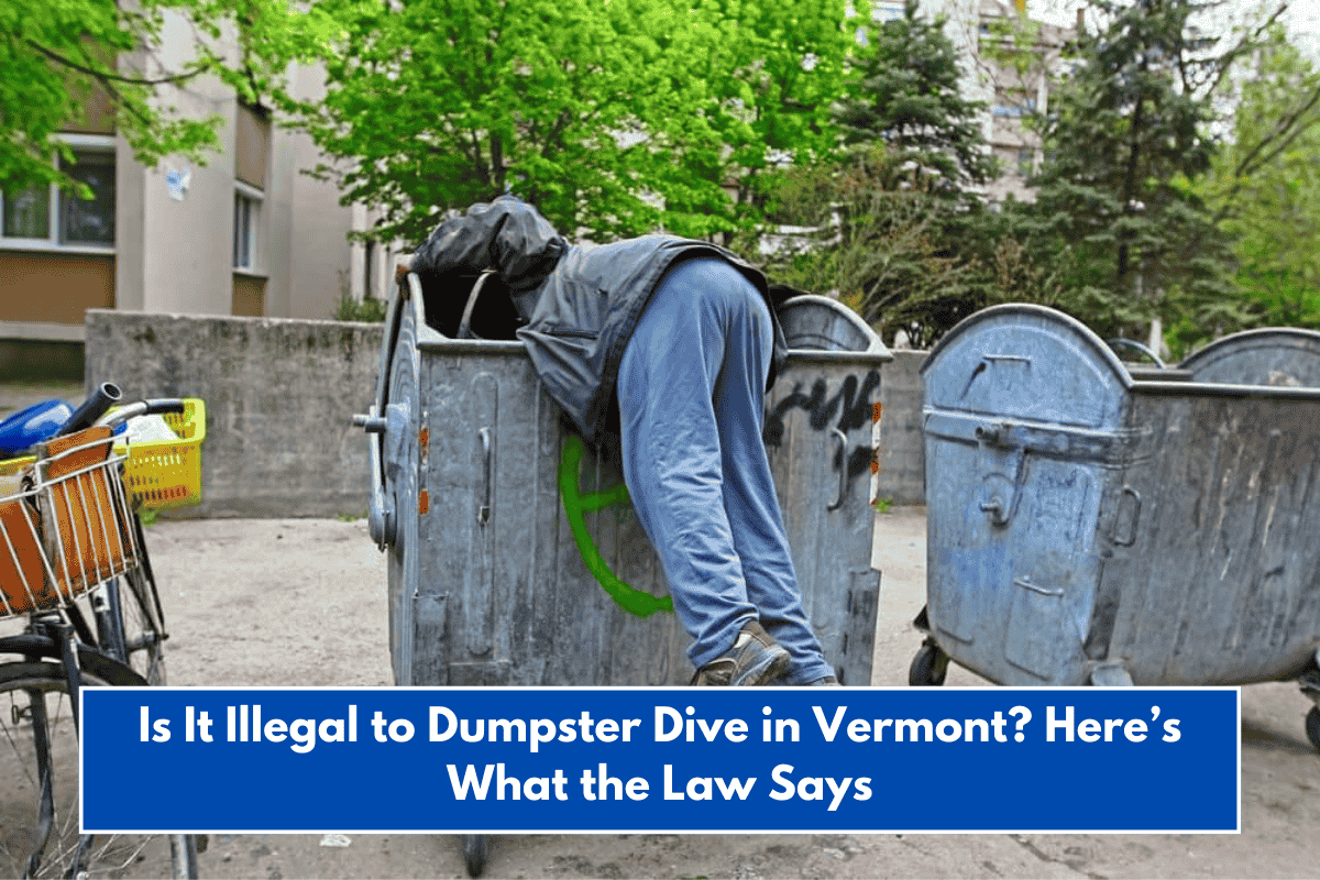 Is It Illegal to Dumpster Dive in Vermont? Here’s What the Law Says