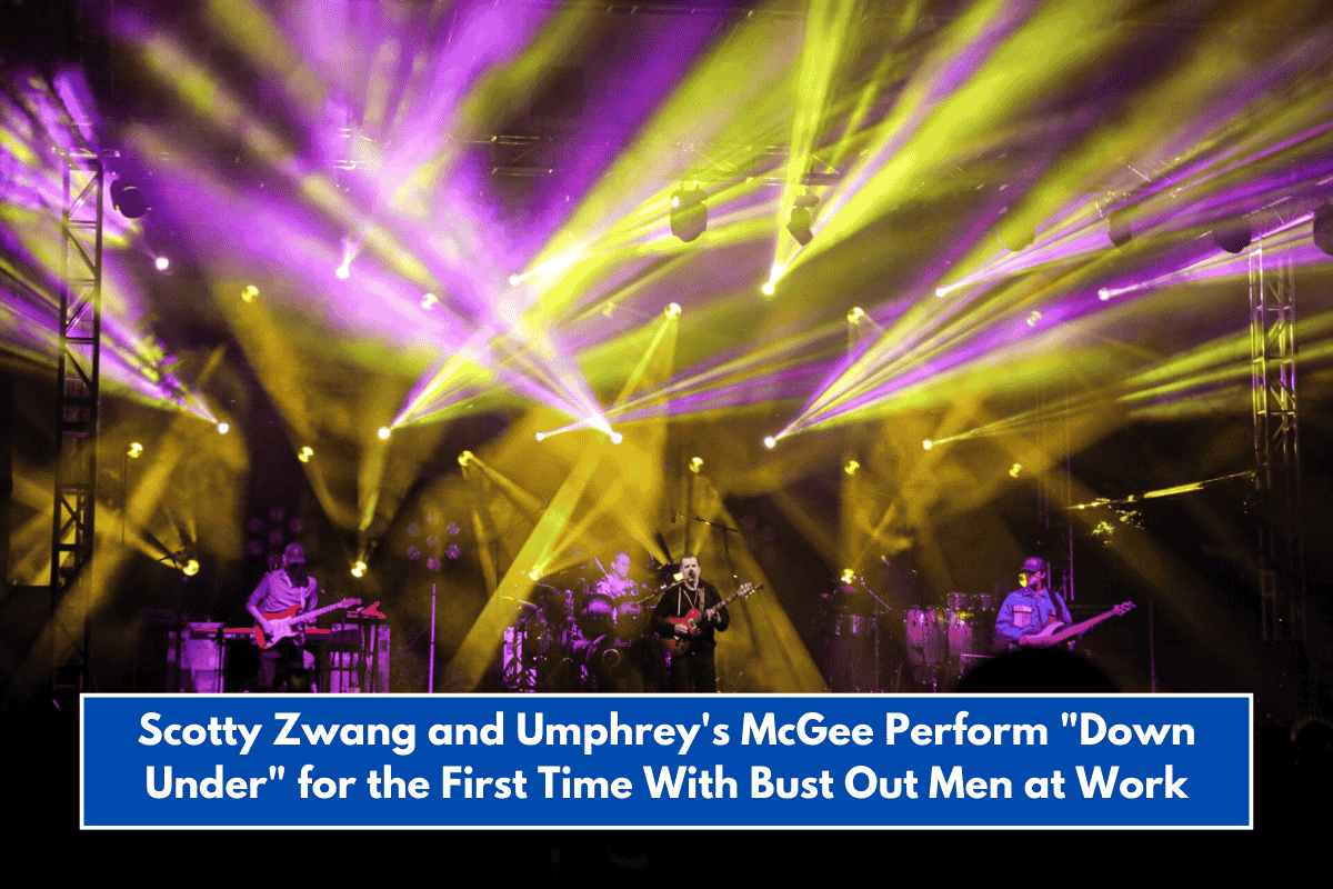 Scotty Zwang and Umphrey's McGee Perform "Down Under" for the First Time With Bust Out Men at Work