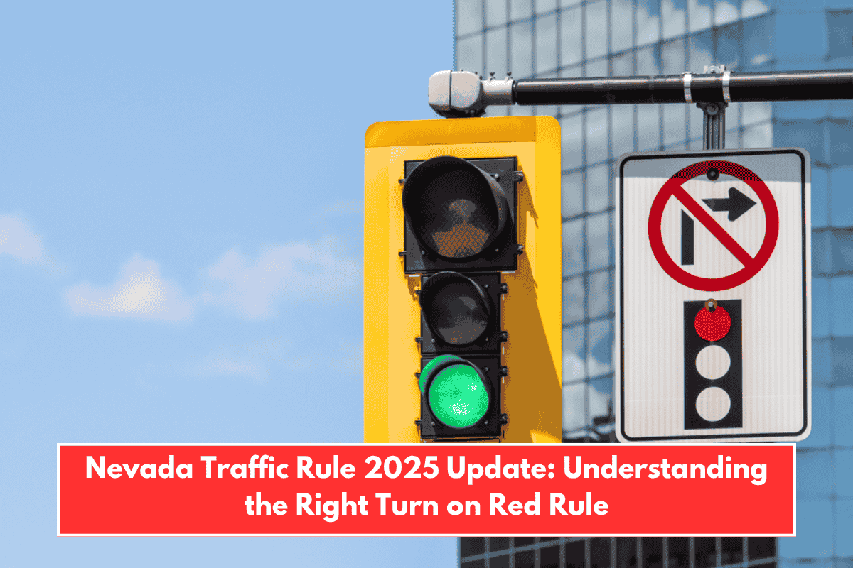 Nevada Traffic Rule 2025 Update: Understanding the Right Turn on Red Rule