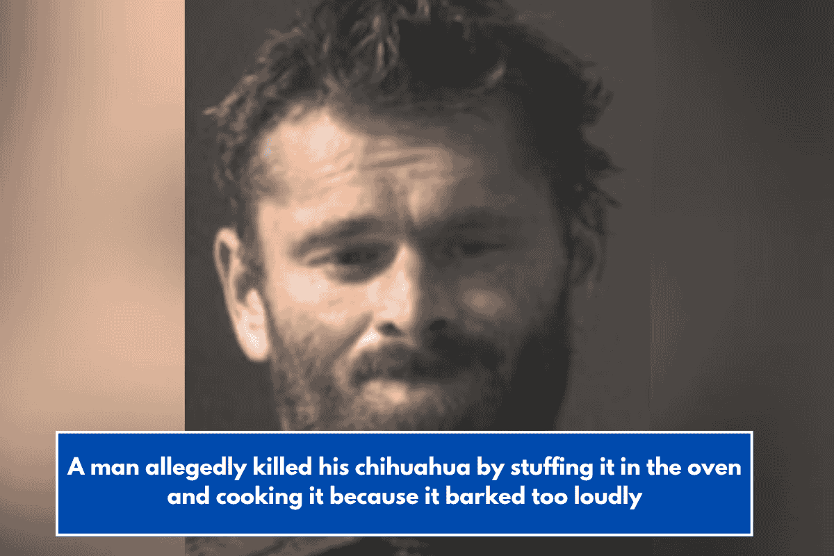 A man allegedly killed his chihuahua by stuffing it in the oven and cooking it because it barked too loudly