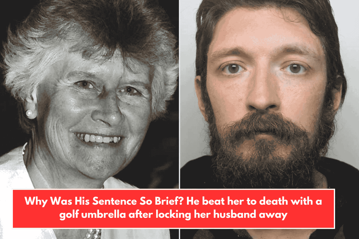 Why Was His Sentence So Brief? He beat her to death with a golf umbrella after locking her husband away