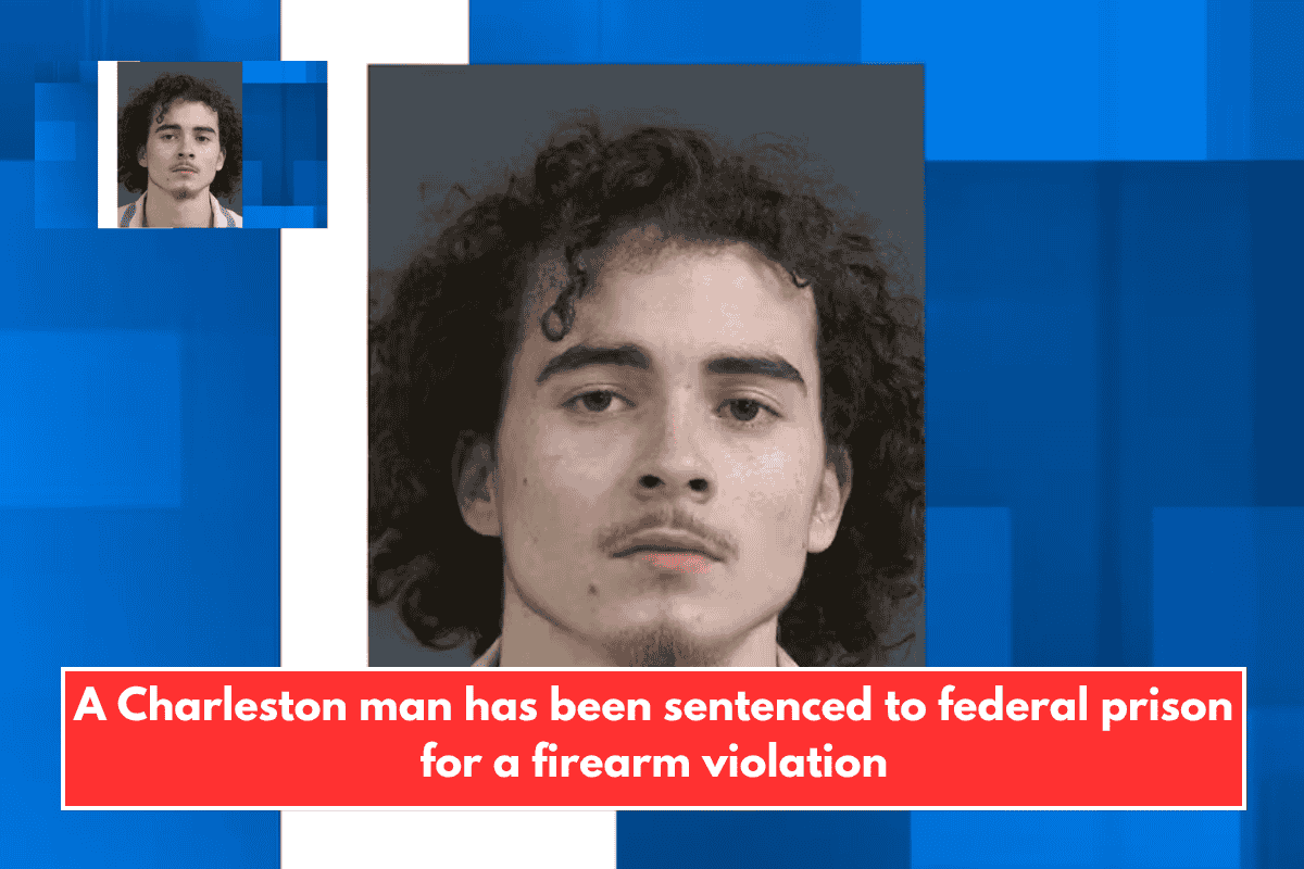 A Charleston man has been sentenced to federal prison for a firearm violation