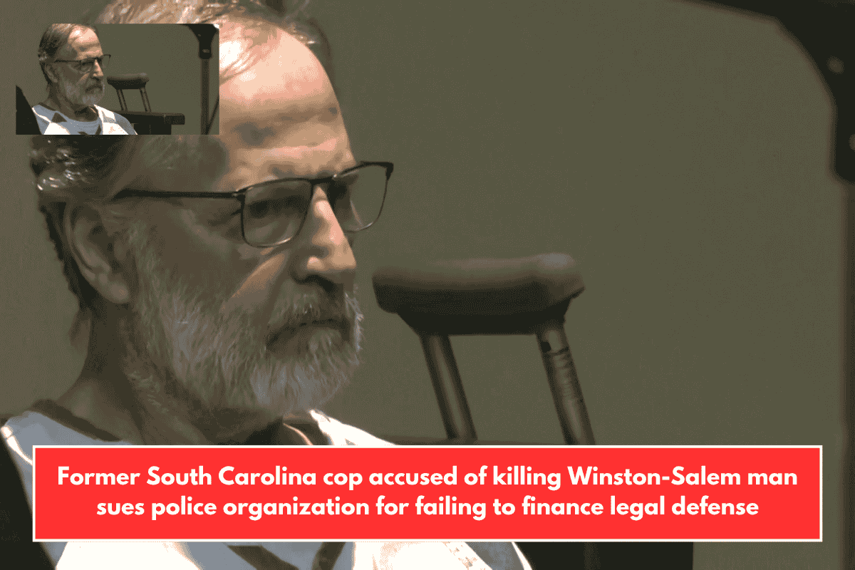 Former South Carolina cop accused of killing Winston-Salem man sues police organization for failing to finance legal defense
