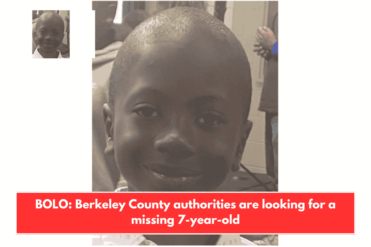 BOLO: Berkeley County authorities are looking for a missing 7-year-old