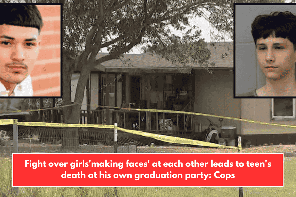 Fight over girls'making faces' at each other leads to teen's death at his own graduation party: Cops