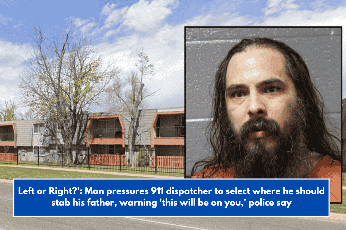 Left or Right?': Man pressures 911 dispatcher to select where he should stab his father, warning 'this will be on you,' police say