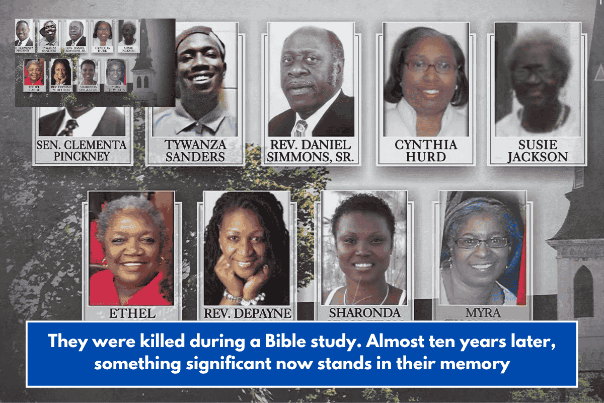 They were killed during a Bible study. Almost ten years later, something significant now stands in their memory