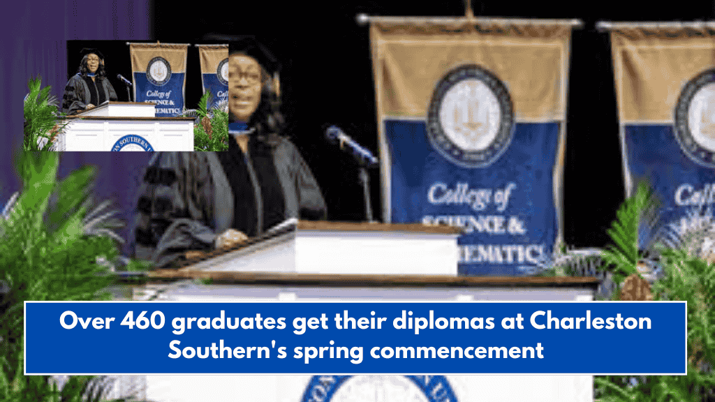 Over 460 graduates get their diplomas at Charleston Southern's spring commencement