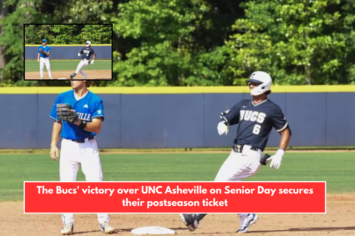 The Bucs' victory over UNC Asheville on Senior Day secures their postseason ticket