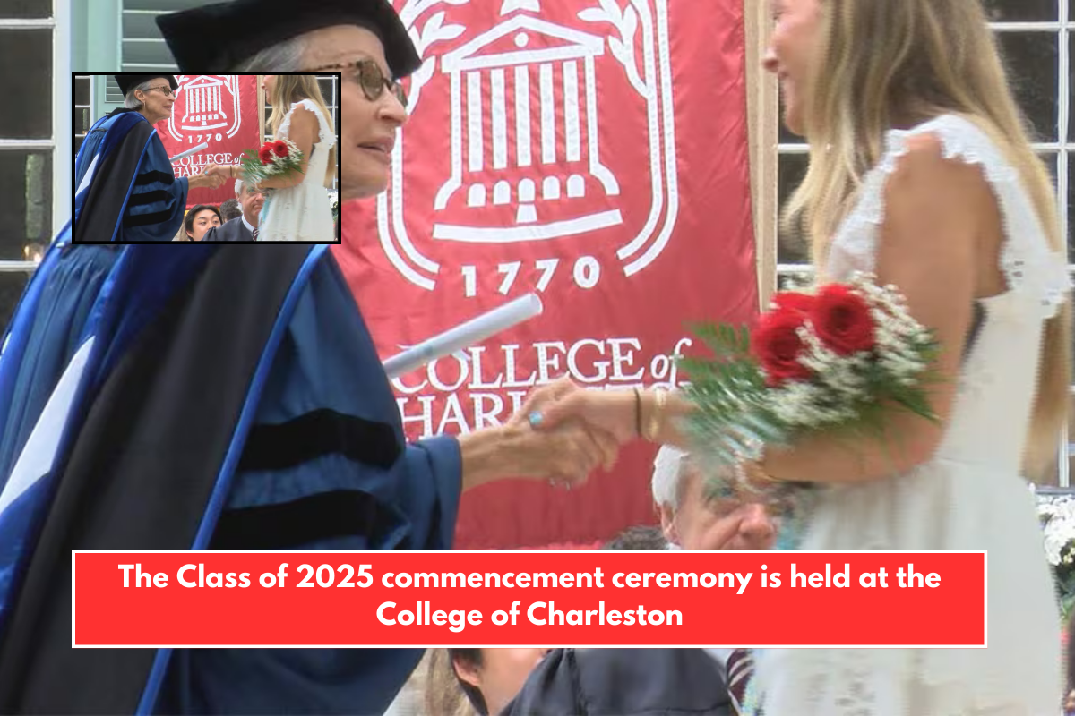 The Class of 2025 commencement ceremony is held at the College of Charleston