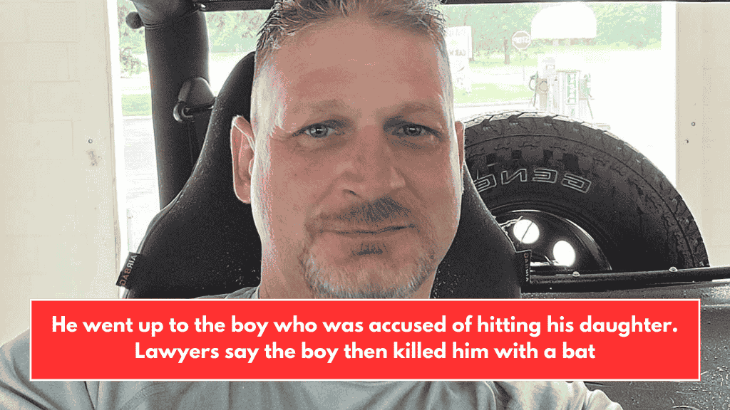 He went up to the boy who was accused of hitting his daughter. Lawyers say the boy then killed him with a bat