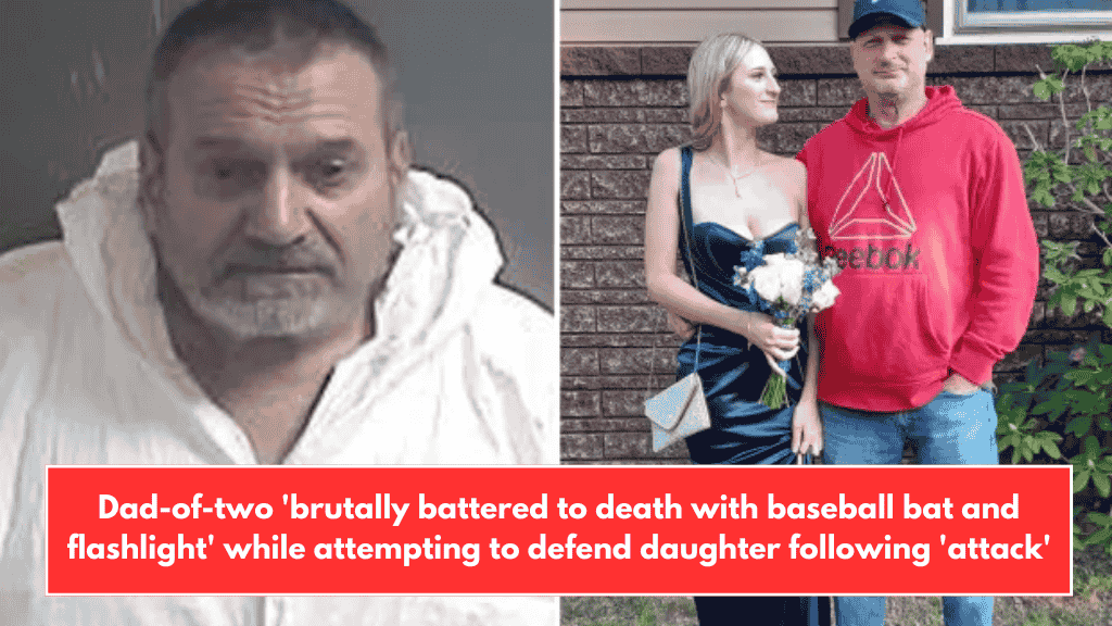 Dad-of-two 'brutally battered to death with baseball bat and flashlight' while attempting to defend daughter following 'attack'