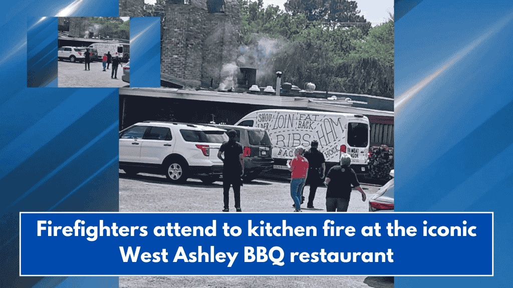Firefighters attend to kitchen fire at the iconic West Ashley BBQ restaurant