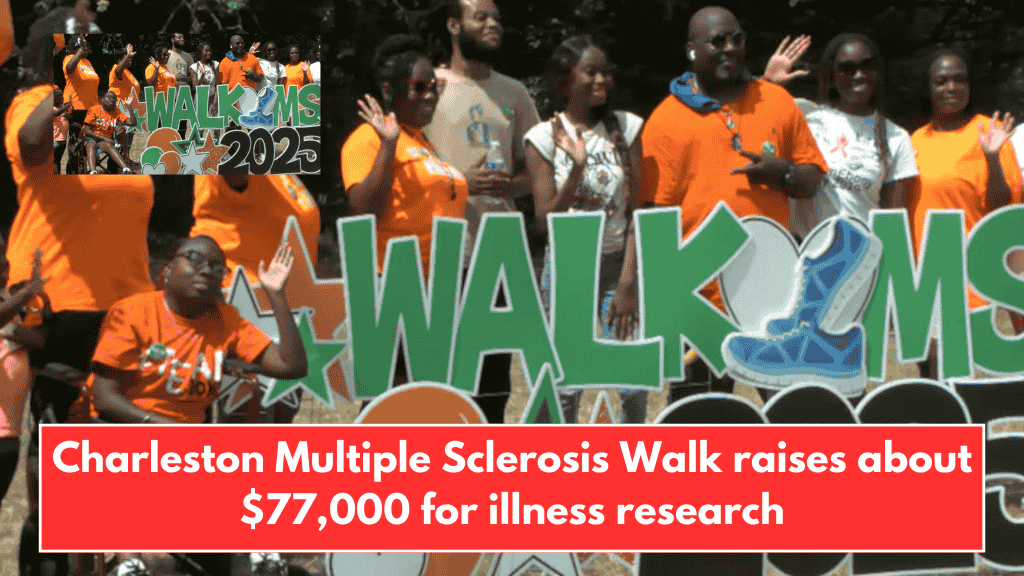 Charleston Multiple Sclerosis Walk raises about $77,000 for illness research