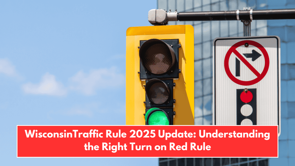 WisconsinTraffic Rule 2025 Update: Understanding the Right Turn on Red Rule