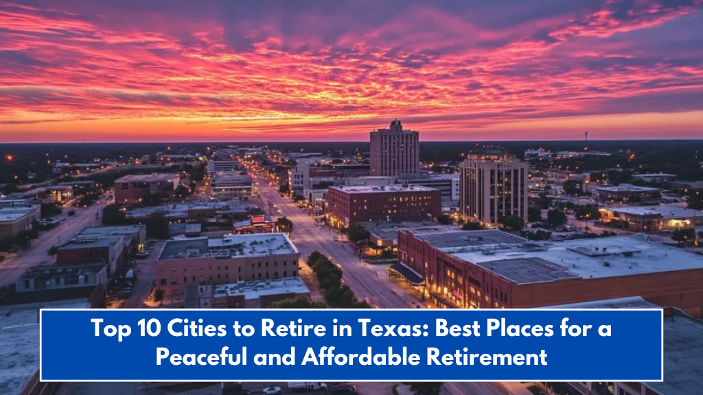 Top 10 Cities to Retire in Texas: Best Places for a Peaceful and Affordable Retirement