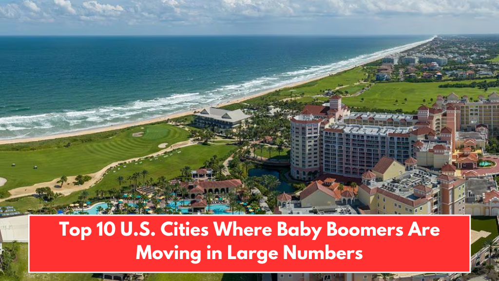 Top 10 U.S. Cities Where Baby Boomers Are Moving in Large Numbers