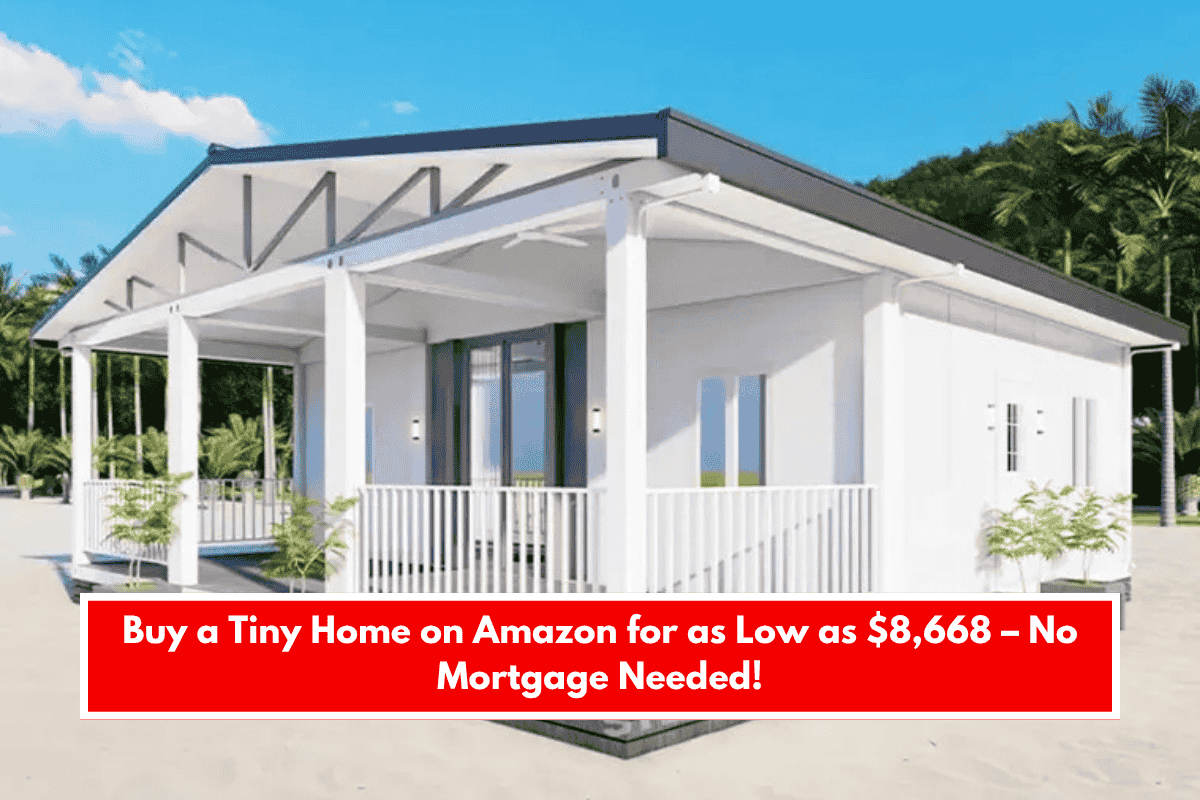 Buy a Tiny Home on Amazon for as Low as $8,668 – No Mortgage Needed!