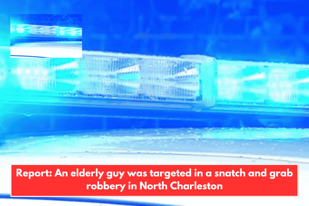 Report: An elderly guy was targeted in a snatch and grab robbery in North Charleston