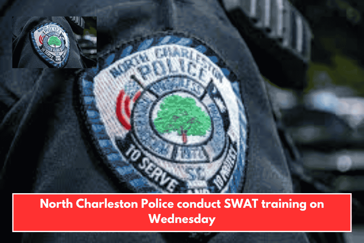 North Charleston Police conduct SWAT training on Wednesday