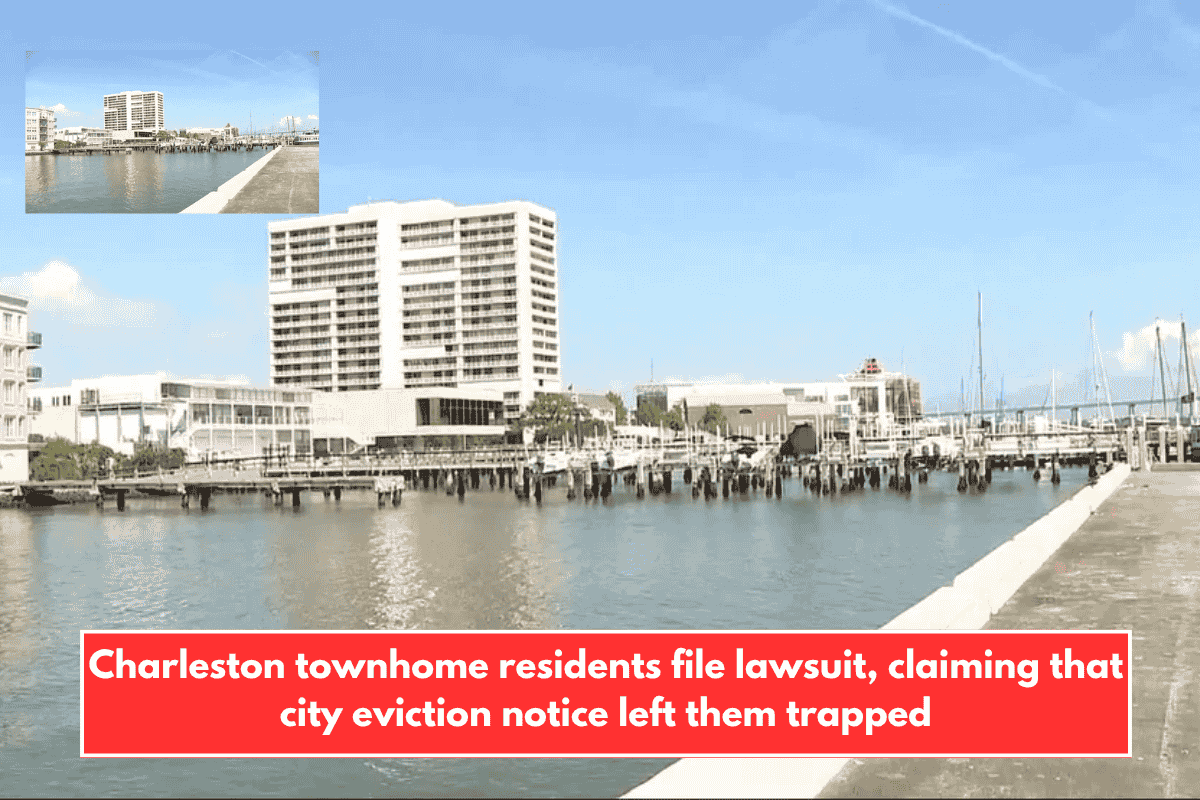 Charleston townhome residents file lawsuit, claiming that city eviction notice left them trapped