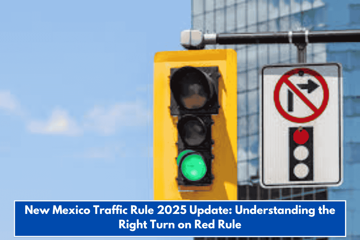 New Mexico Traffic Rule 2025 Update: Understanding the Right Turn on Red Rule