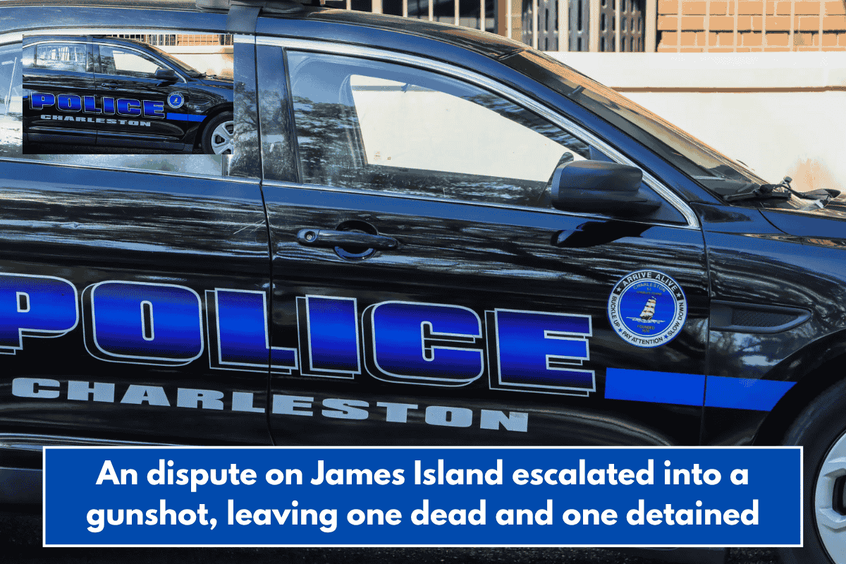An dispute on James Island escalated into a gunshot, leaving one dead and one detained